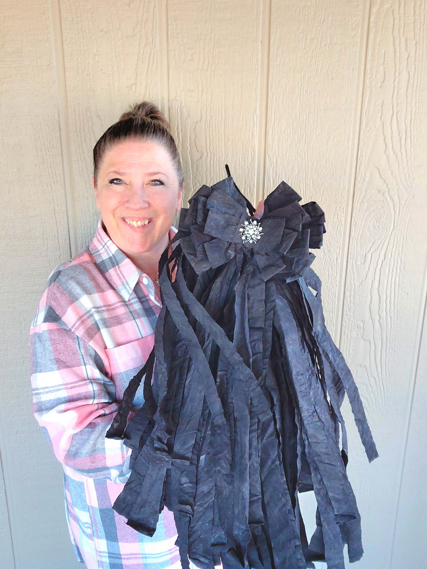 Black Rag Bow