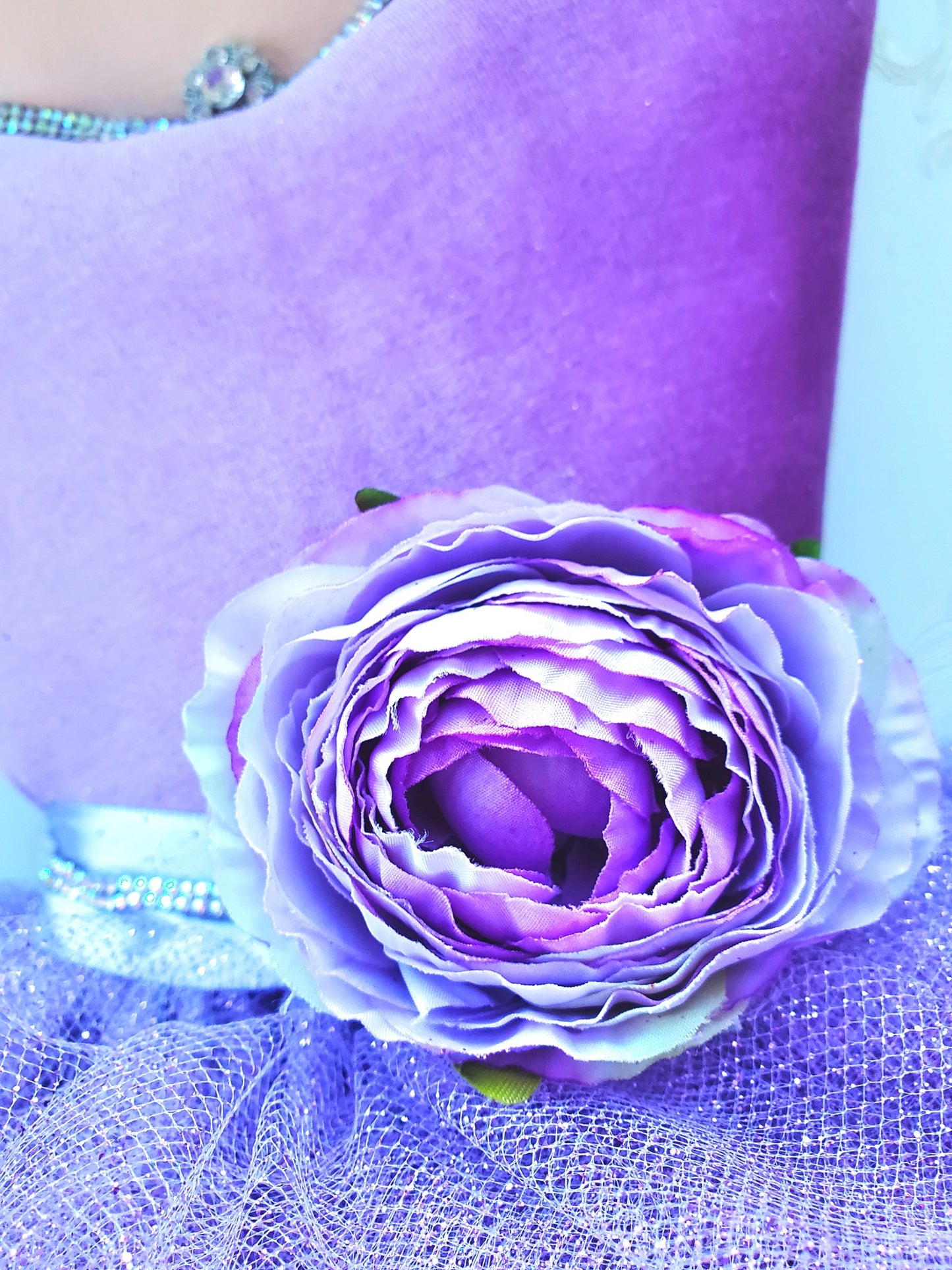 Lavender Ballerina Wreath Attachment