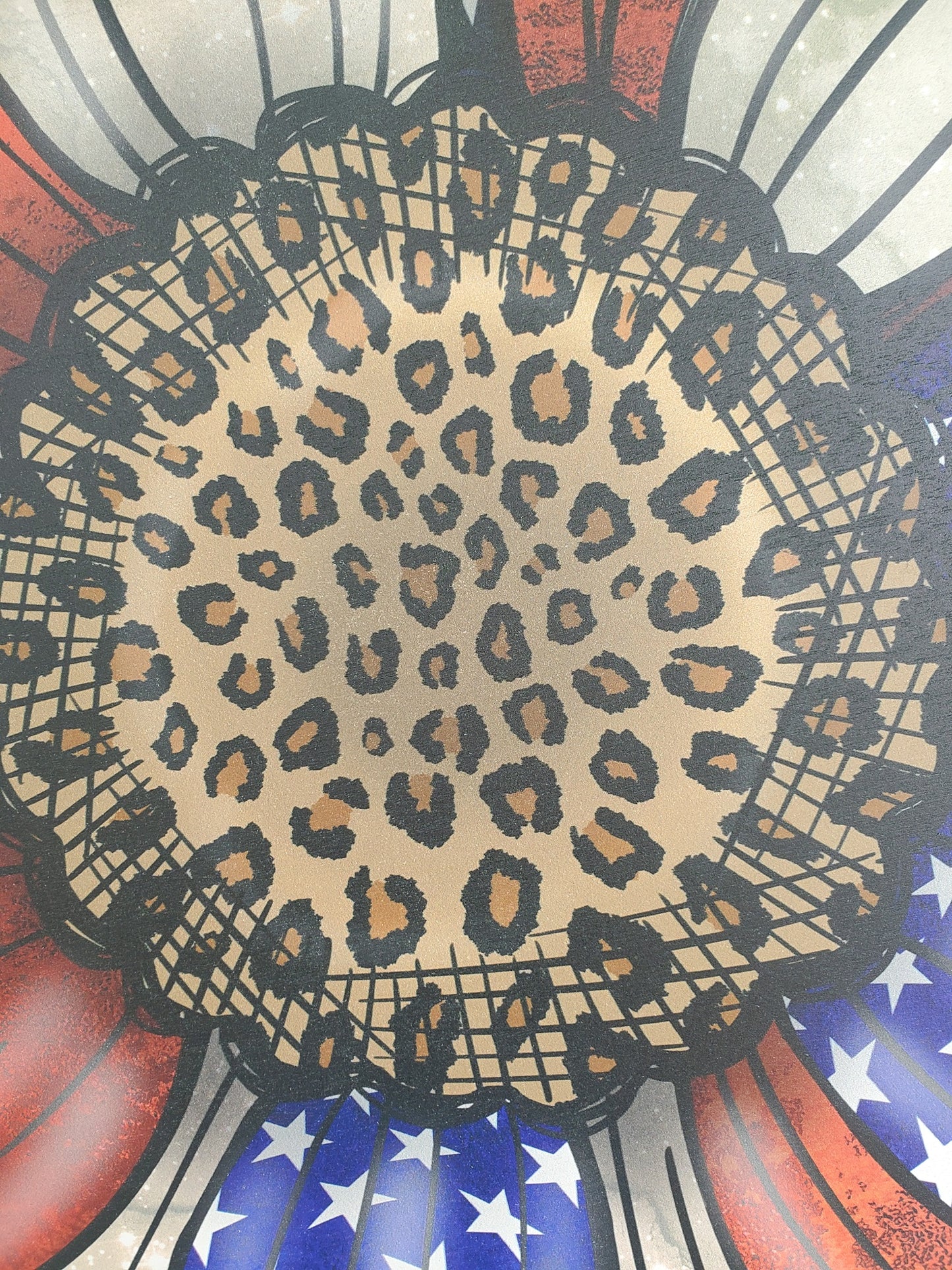 Patriotic Daisy Door Hanger