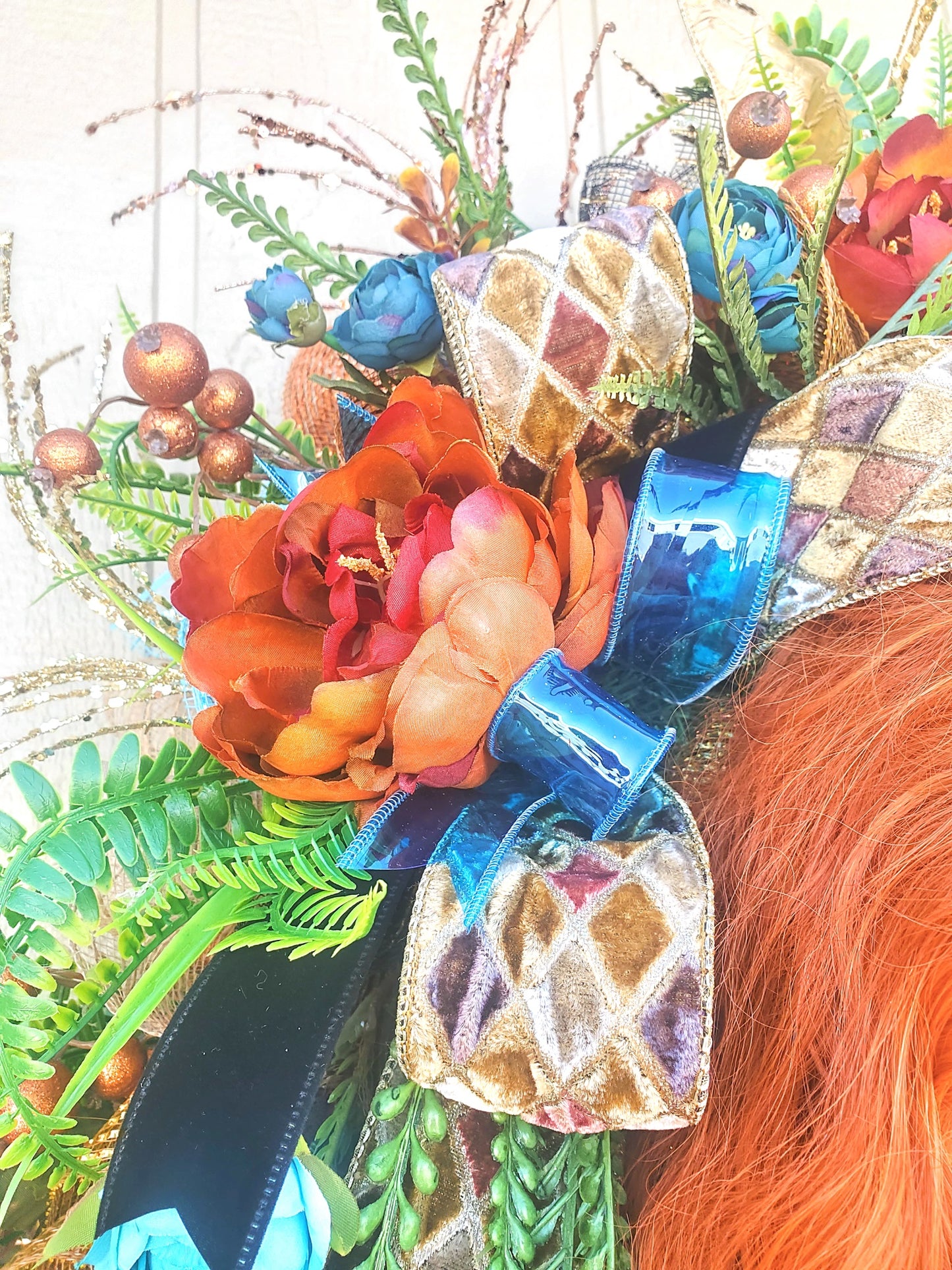 Steampunk Lady Every Day Wreath