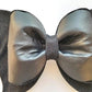 Pinched Bat Bow Wired Fabric Bow
