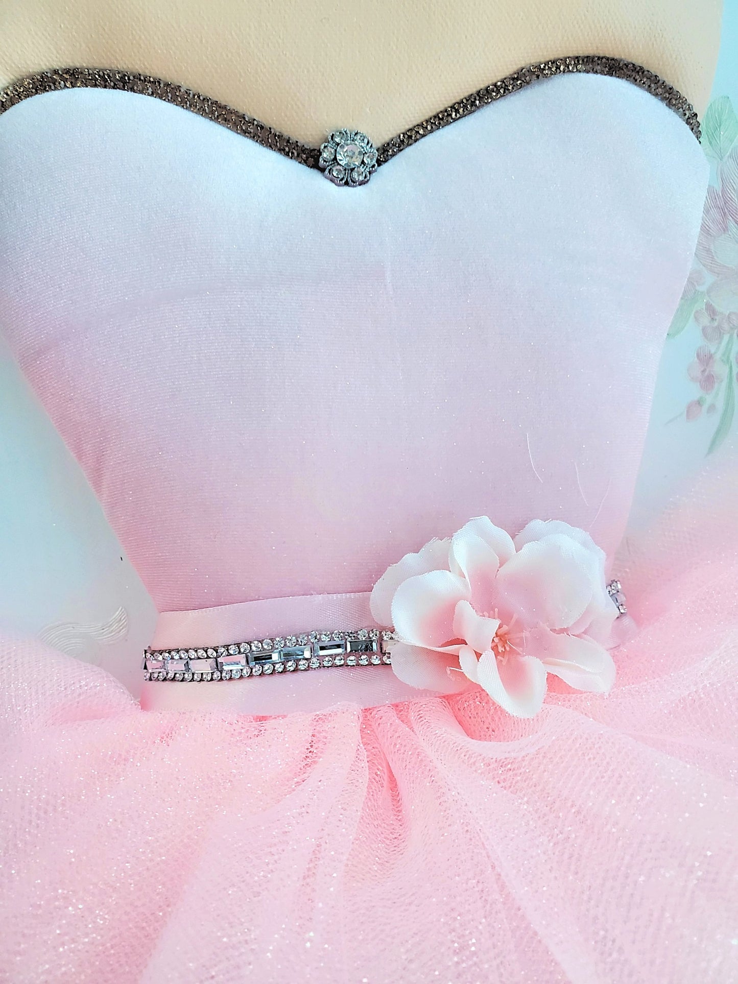 Pink Ballerina Wreath Attachment