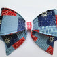 Country Bandana Wired Fabric Bow