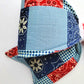 Country Bandana Wired Fabric Bow