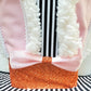 Black White Striped Easter Bunny Hat Wreath Attachment