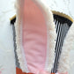 Black White Striped Easter Bunny Hat Wreath Attachment
