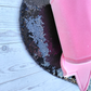 Black Sequin Bow Heart Wreath Attacment
