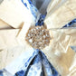 Blue White Chinoiserie Rag Bow