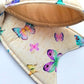 Pastel Butterfly Wired Fabric Bow