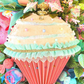 Large Cupcake Spring Wreath