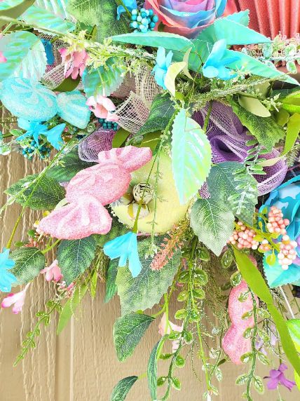 Large Cupcake Spring Wreath