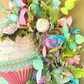Large Cupcake Spring Wreath