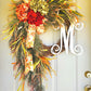 Personalized Fall Hydrangea Grapevine Wreath
