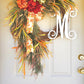 Personalized Fall Hydrangea Grapevine Wreath