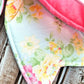 Checkered Spring Wired Fabric Bow