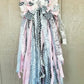 Pink Check Rag Bow