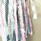Pink Check Rag Bow