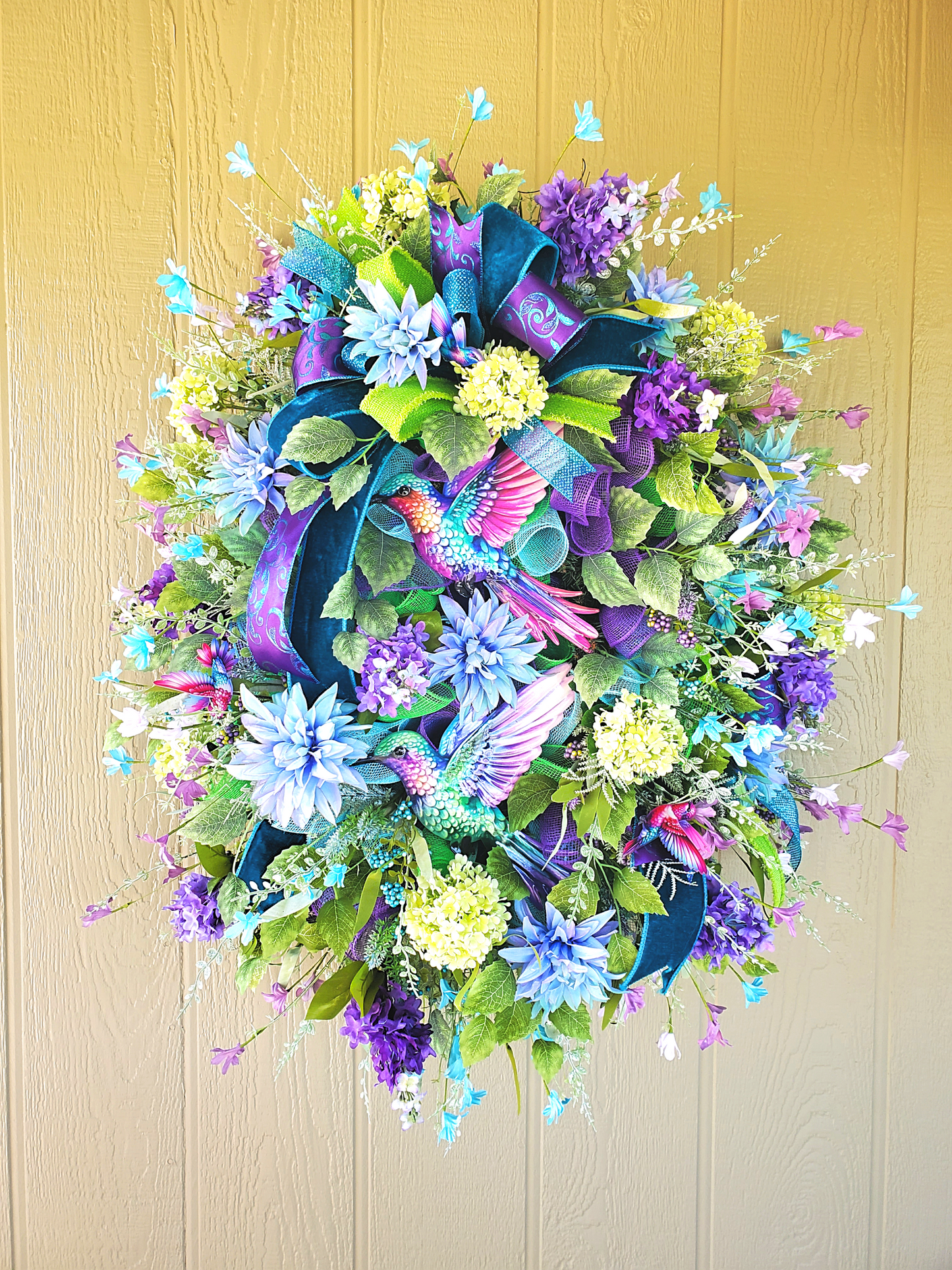 Hummingbird Wreath
