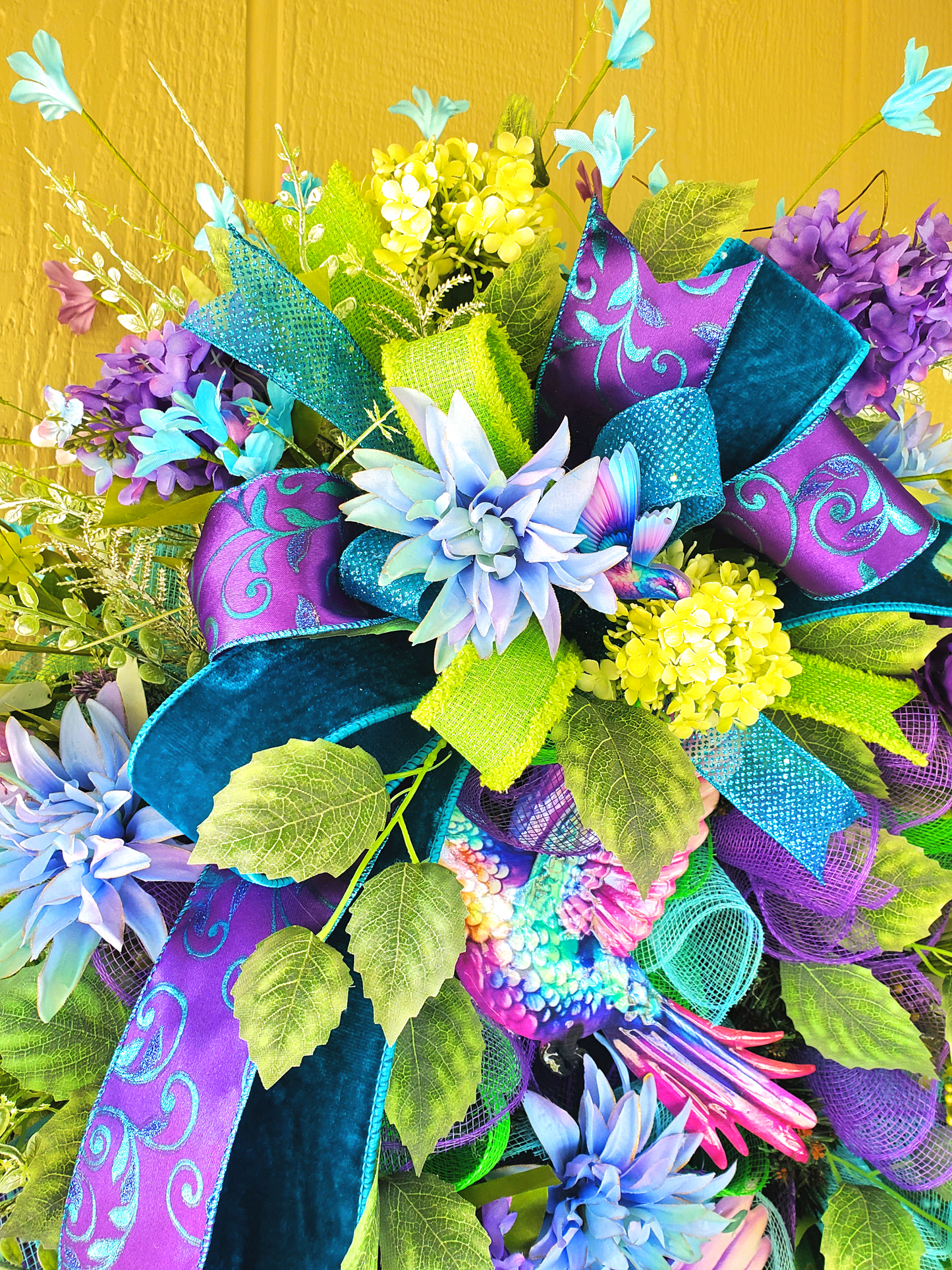 Hummingbird Wreath