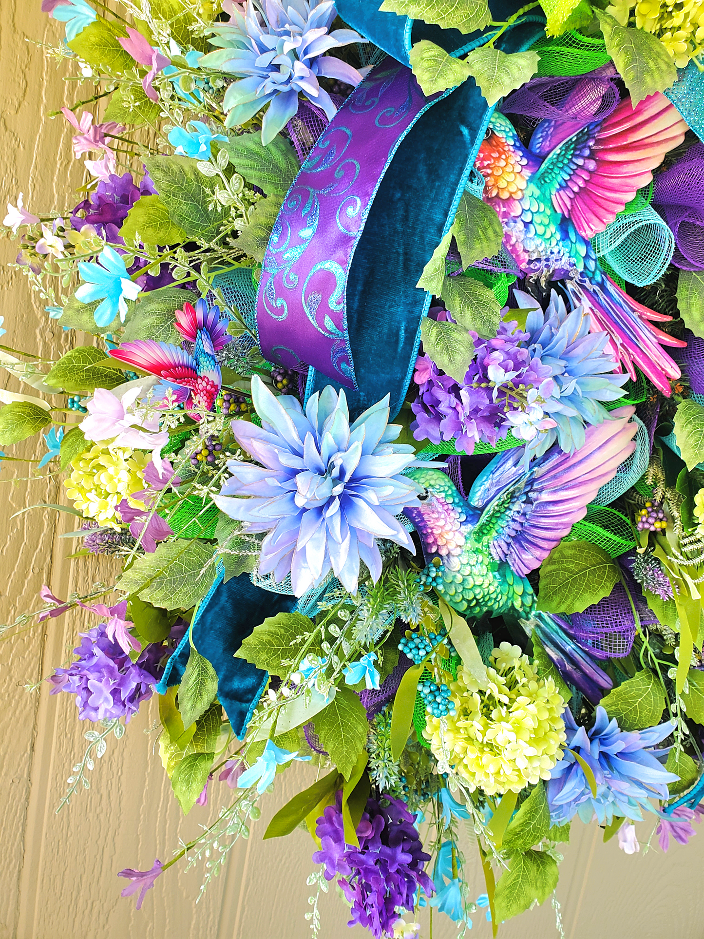 Hummingbird Wreath