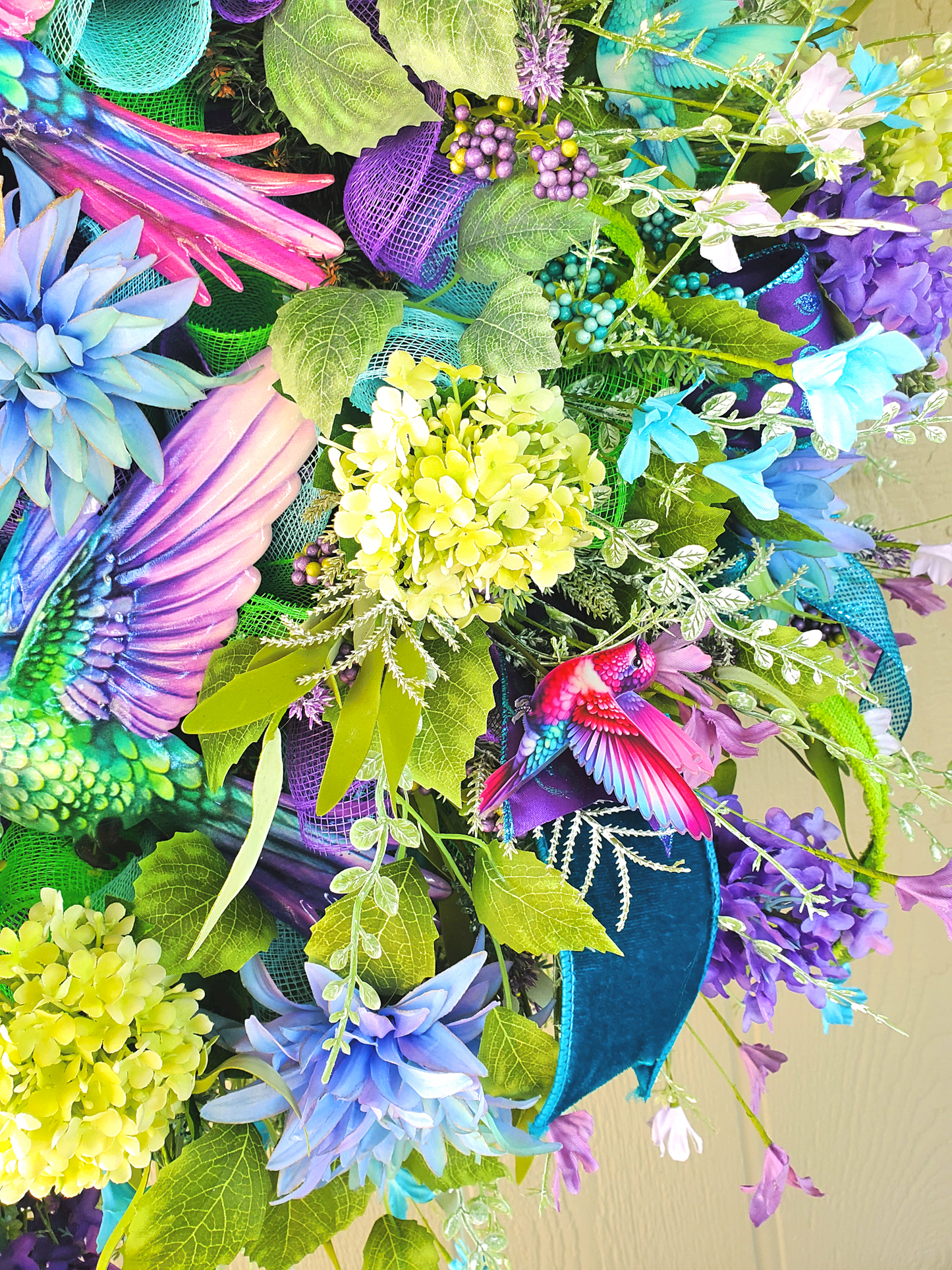 Hummingbird Wreath
