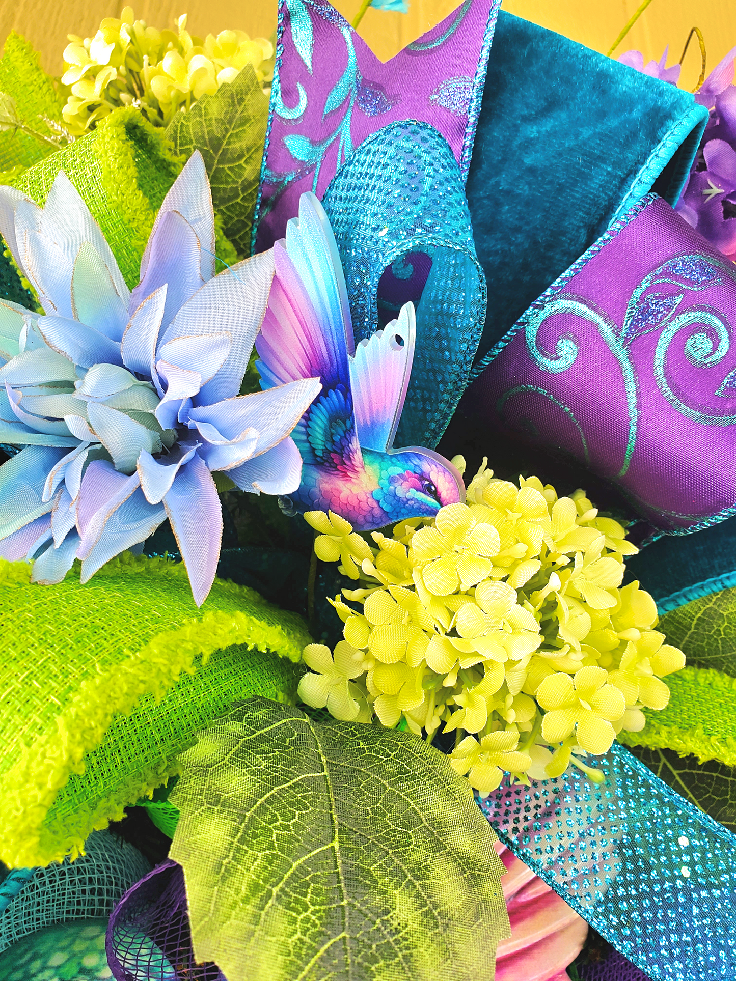Hummingbird Wreath