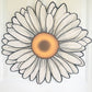Large Daisy Door Hanger
