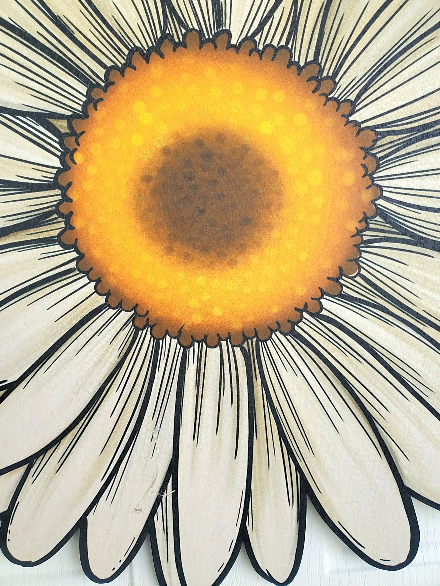 Large Daisy Door Hanger