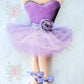 Lavender Ballerina Wreath Attachment