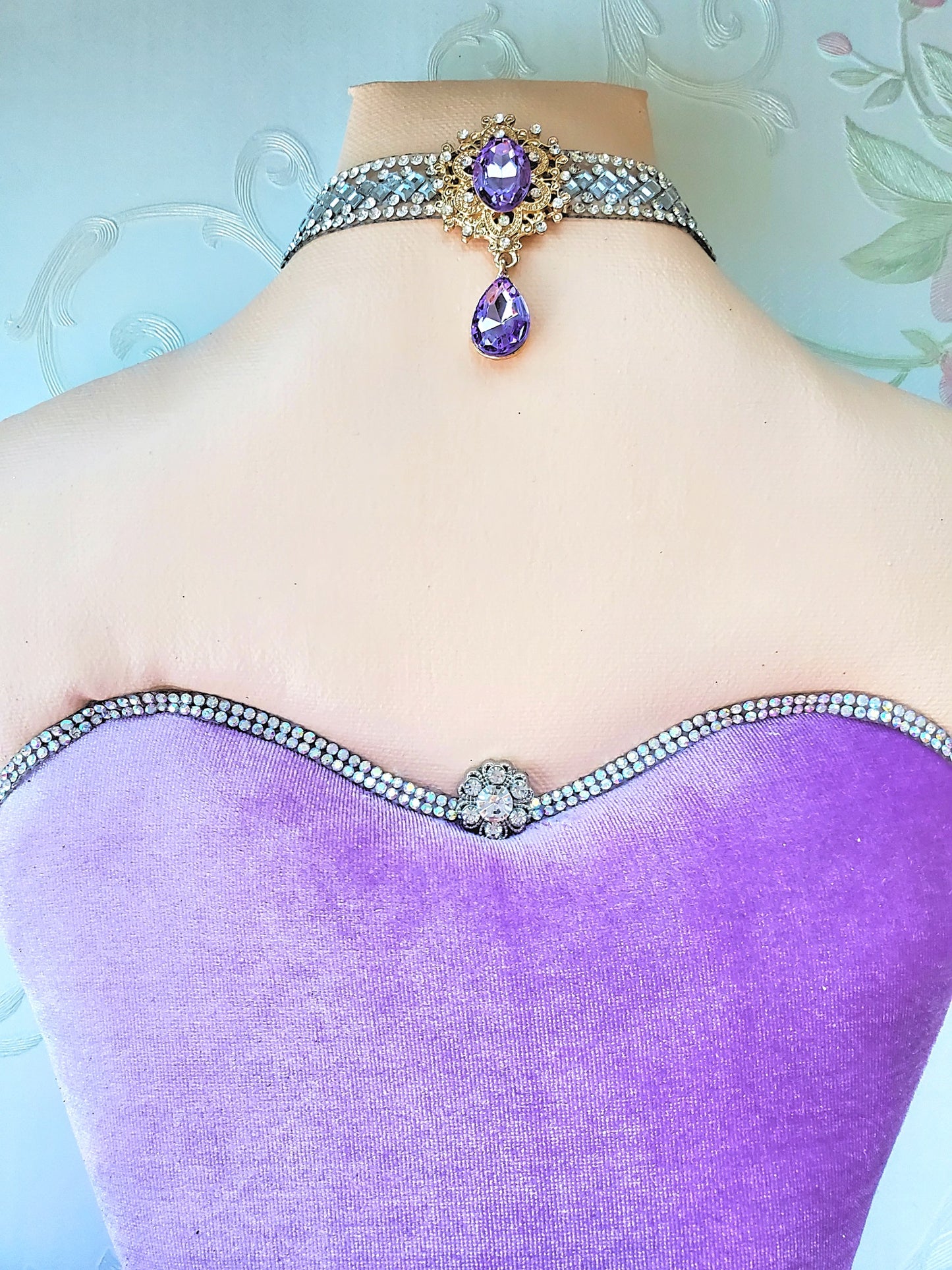 Lavender Ballerina Wreath Attachment