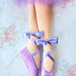 Lavender Ballerina Wreath Attachment