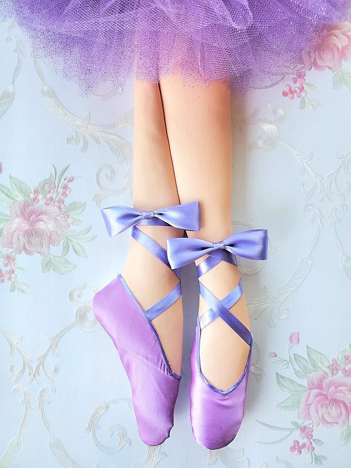 Lavender Ballerina Wreath Attachment