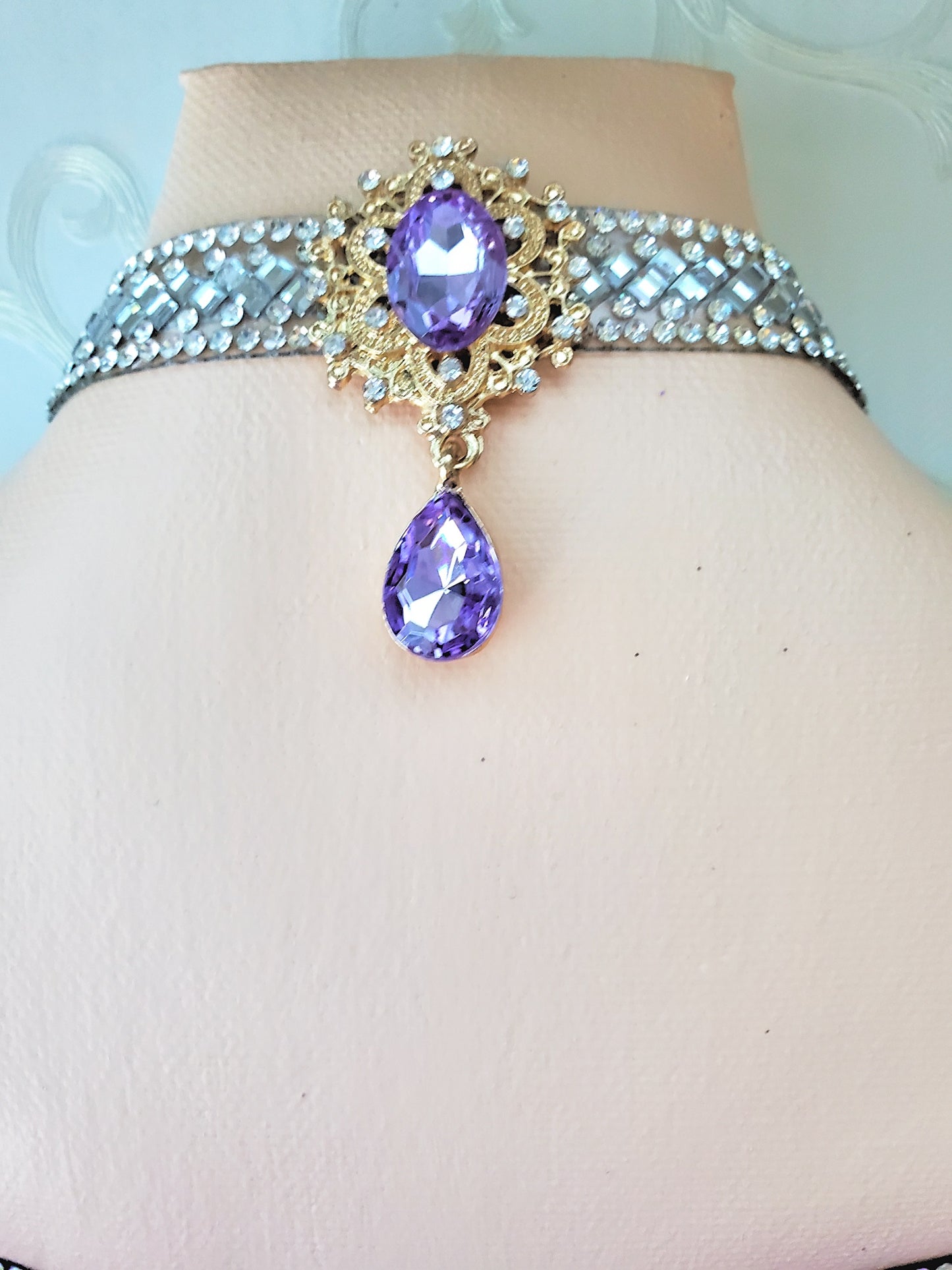 Lavender Ballerina Wreath Attachment