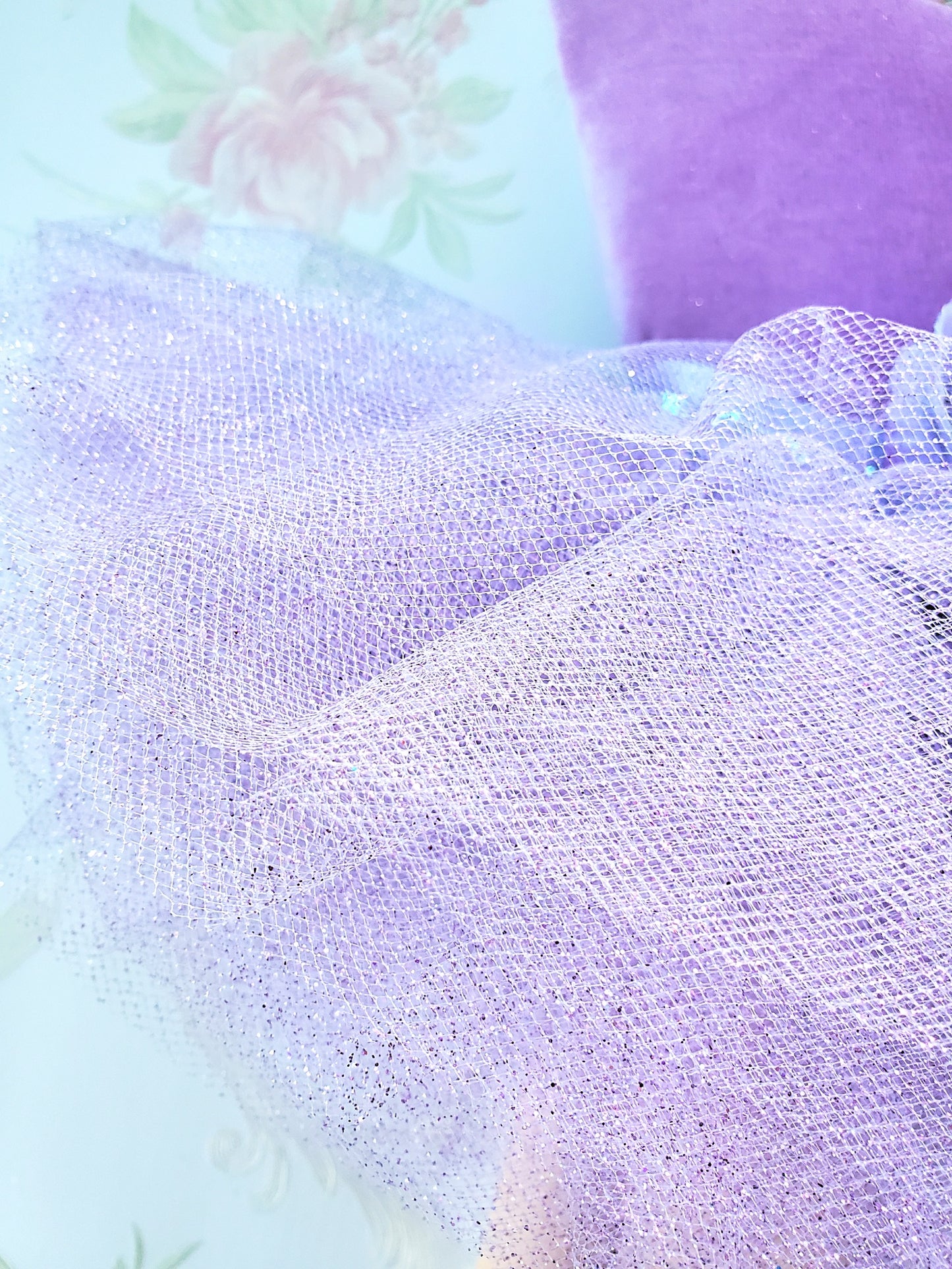 Lavender Ballerina Wreath Attachment