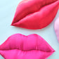 Satin Mini Lips Wreath Attacments