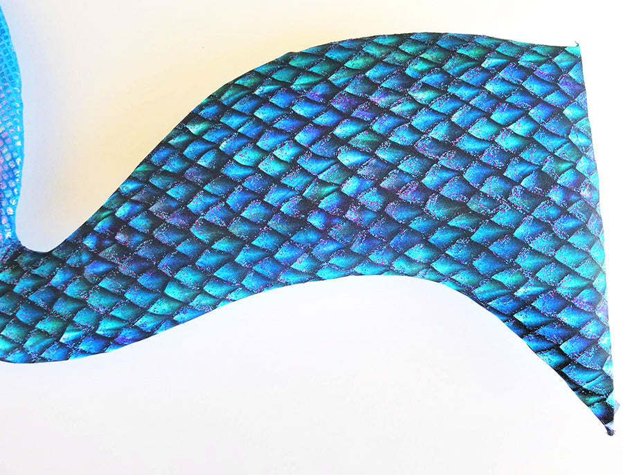 Iridescent Mermaid Tail Wreath Attachment