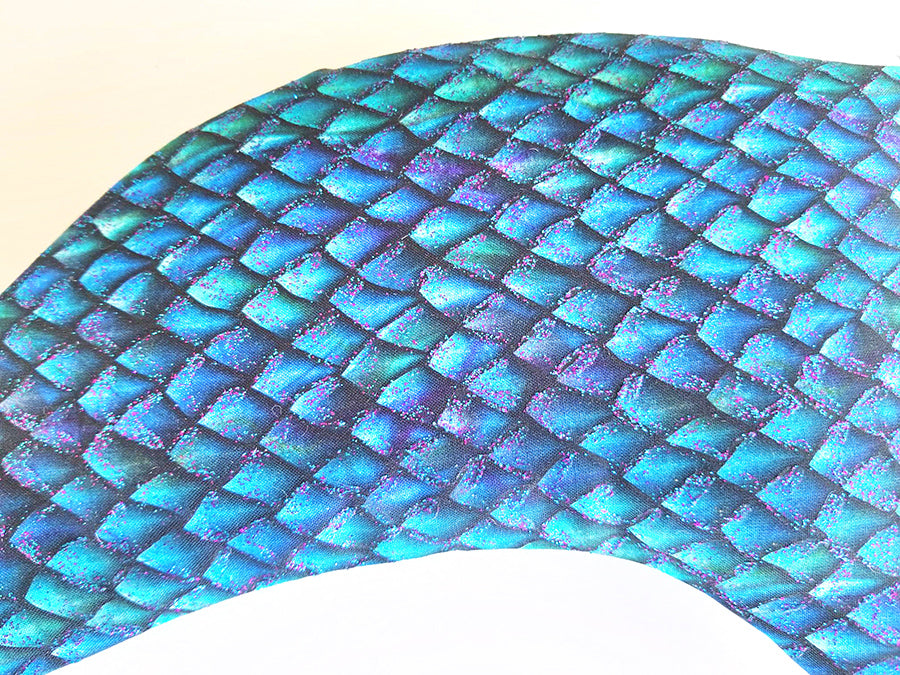 Iridescent Mermaid Tail Wreath Attachment