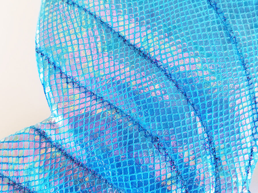Iridescent Mermaid Tail Wreath Attachment