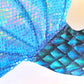 Iridescent Mermaid Tail Wreath Attachment