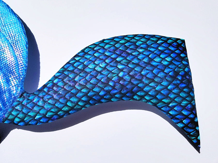 Iridescent Mermaid Tail Wreath Attachment
