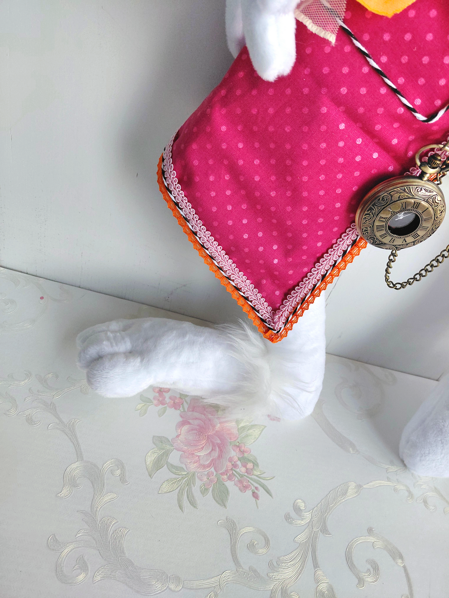 Mad Hatter Bunny Wreath Attachment