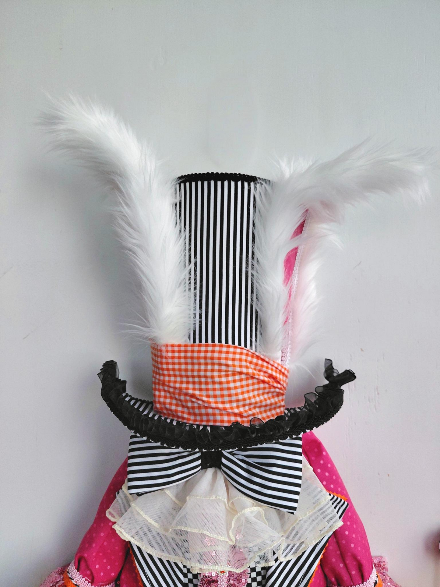 Mad Hatter Bunny Wreath Attachment