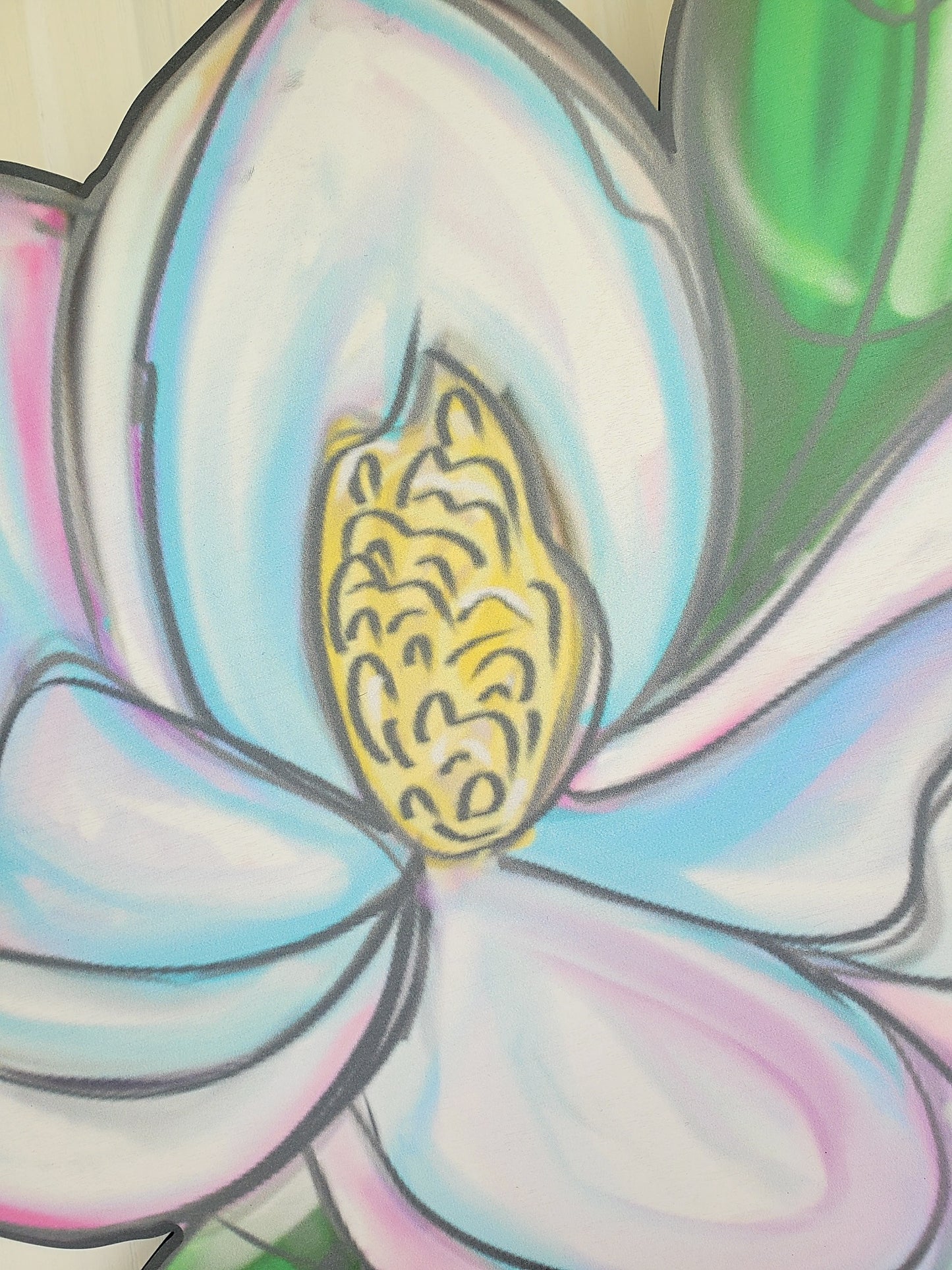 Large Magnolia Door Hanger