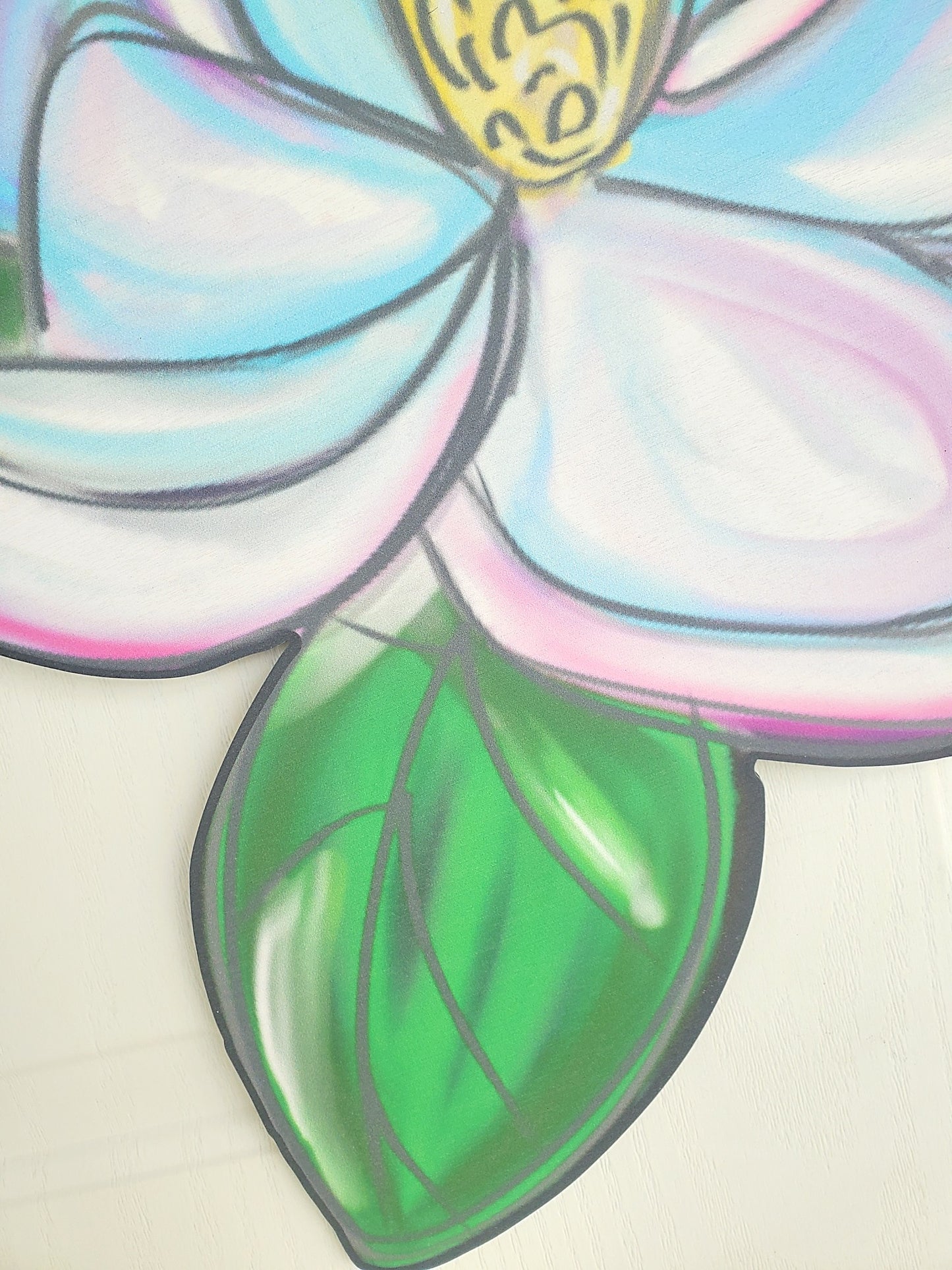 Large Magnolia Door Hanger