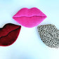 Handmade Velvet Mini Lips