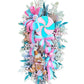 Pastel Sweets Lollipop Christmas Wreath