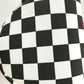 Pink Checkered Wired Fabric Bow