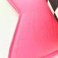 Pink Checkered Wired Fabric Bow