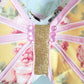 Pink Yellow Wired Spring 3D Butterfly Wreath Attachment