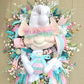 Pastel Elf Christmas Wreath